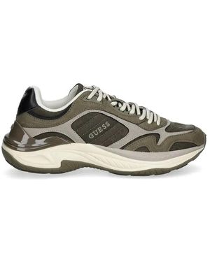 Guess Sneakers Squan3 Con Logo - Verde