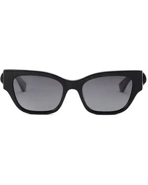 Kurt Geiger Gafas de sol con montura cat eye - Gris