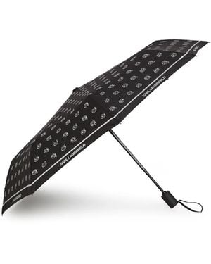 KARL LAGERFELD Ikon Umbrella - Black