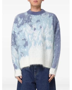 Bonsai Crew-Neck Jumper - Blue