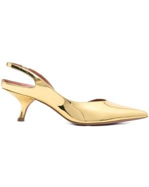 Aldo Castagna Mikaela 60mm スリングバック パンプス - メタリック