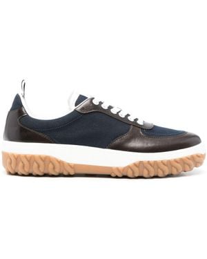 Thom Browne Lace Up Trainers - Blue