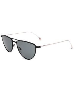 Paul Smith Garner Pilot-Frame Sunglasses - White