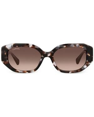 Lancel Lunettes De Soleil Cassie À Monture Géométrique - Grey