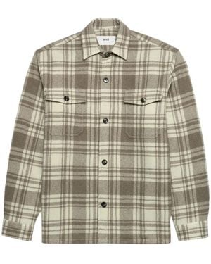 Ami Paris Oversize Shirt - Grey