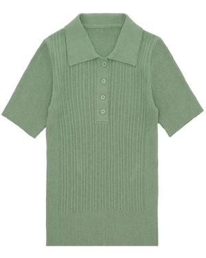 Fortela Camille Polo Top - Green