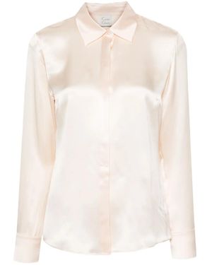 Carine Gilson Pyjama Met Lange Mouwen - Naturel