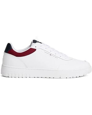 Tommy Hilfiger Panelled Trainers - White