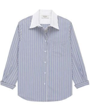 WE-AR4 Striped Shirt - Blue
