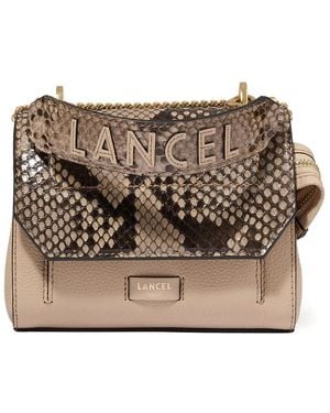 Lancel Bandolera S Con Logo - Marrón