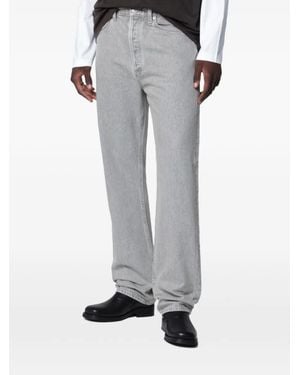 Agolde Straight-Leg Jeans - Grey