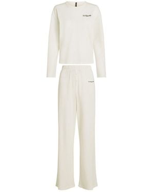 Karl Lagerfeld Hotel Karl Pyjama Set - White