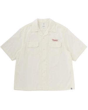 Visvim Logo-Embroidered Shirt - White