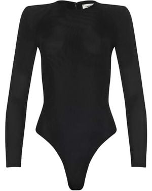 L'Agence Body Trista A Maniche Lunghe - Nero