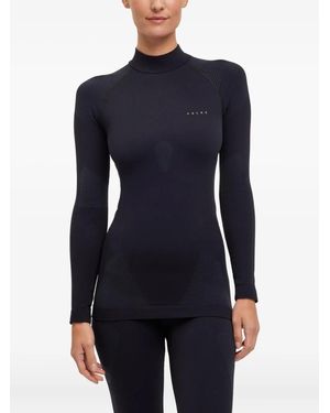 FALKE Naadloze Tanktop Met Hoge Hals - Blauw