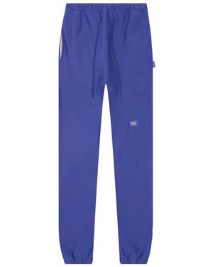 Advisory Board Crystals Logo-Plaque Track Trousers - Blue