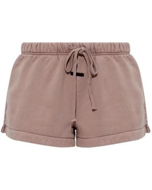 Fear Of God Essentials Drawstring-Waist Shorts - Purple