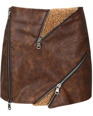ANDERSSON BELL Austin Mini Skirt - ブラウン