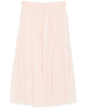 Chloé Midirock Mit Falten - Pink