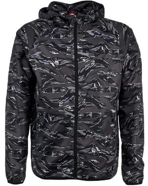 Nike Camouflage-Print Jacket - Black