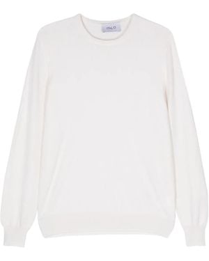 D4.0 Cashmere Jumper - White