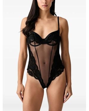 Guess Jennifer Wired Bodysuit - Black