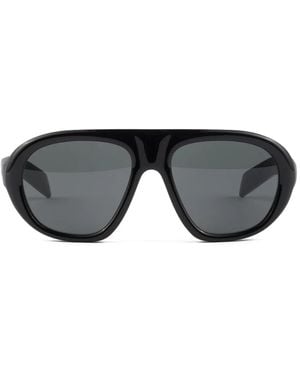 Prada Pilot-Frame Sunglasses - Black