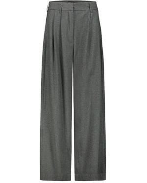 DR. HOPE Pleated Pants - Gray
