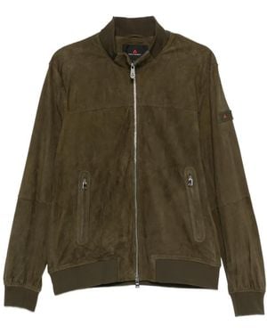 Peuterey Suede Jacket - Green