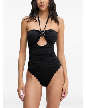 MICHAEL Michael Kors Triangel Bikinitop - Zwart
