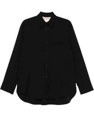 Alysi Button-Up Shirt - Black