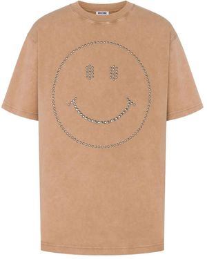 Moschino T-Shirts And Polos - Natural