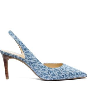 Michael Kors Alina Sling Court Shoes - Blue