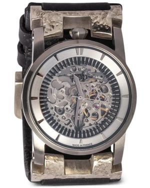 Parts Of 4 Montre P4—Fob #5474 41.3 Mm - Gris