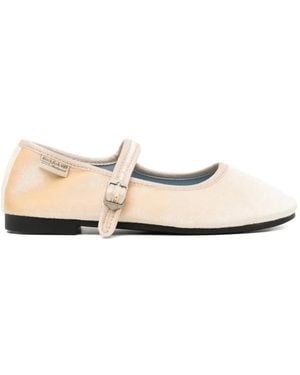 Rockfish Mary Jane Ballet Flats - Natural