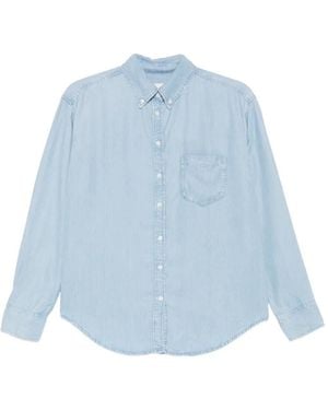 GANT Jacke Mit Knopfleiste - Blau