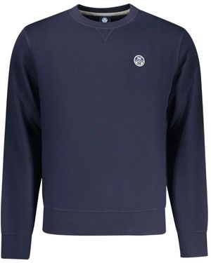 North Sails Sweat À Patch Logo - Blue
