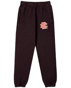 Eric Emanuel Pantalon De Jogging À Logo Imprimé - White