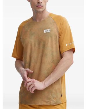 Picture Osborn Logo-Print T-Shirt - Brown
