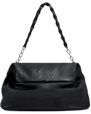 Maison Margiela Große Link Tasche - Schwarz