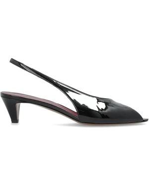 Neous Hamal Slingback-Pumps Mit Peeptoe - Schwarz
