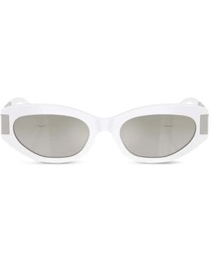 Versace Cat-Eye Sunglasses - White