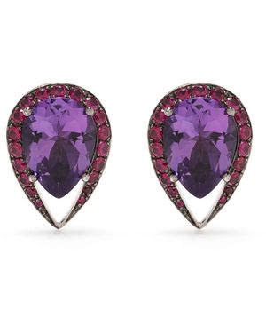 Shaun Leane 18Kt Aurora Stud Earrings - Multicolour