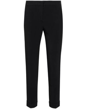 Etro High-Waist Cropped Pants - Black