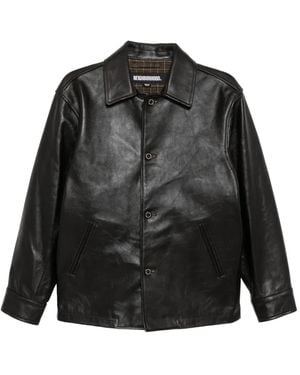 Neighborhood Leren Jack - Zwart