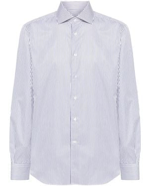 Corneliani Striped Shirt - White