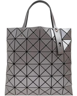 Issey Miyake Lucent Geometric Panels Tote Bag - Grey