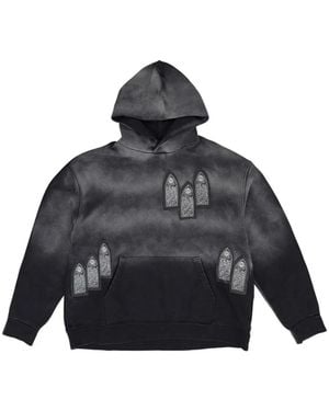 Who Decides War Faded Pullover Hoodie - Blue