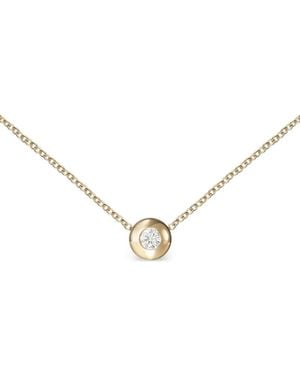 Melissa Kaye Collar Audrey Pequeño En Oro Amarillo De 18 Ct Con Diamantes - Neutro