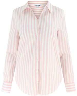 Veronica Beard Striped Shirt - Pink
